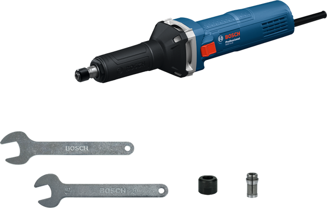 GGS 5 LS Máy mài thẳng Bosch GGS 28 CE có phụ kiện điều khiển tốc độ.