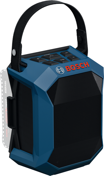 Loa Bluetooth Bosch GPB 18V-1 C có tay cầm.