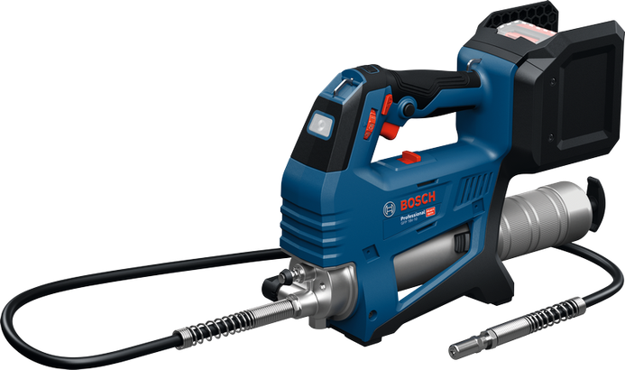 GFP 18V-10 Súng bắn keo dùng pin Bosch GFP 18V-10 có ống mềm.