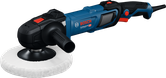 Máy đánh bóng Bosch GPO 14-180 S có tay cầm tiện dụng.