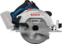 Máy cưa đĩa dùng pin Bosch GKS 18V-68-2 dùng để cưa gỗ.