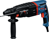 Máy khoan búa Bosch GBH 2-26 DRE GEN II sử dụng mũi khoan SDS plus.