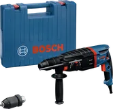 Máy khoan búa quay Bosch GBH 2-26 F có hộp đựng.