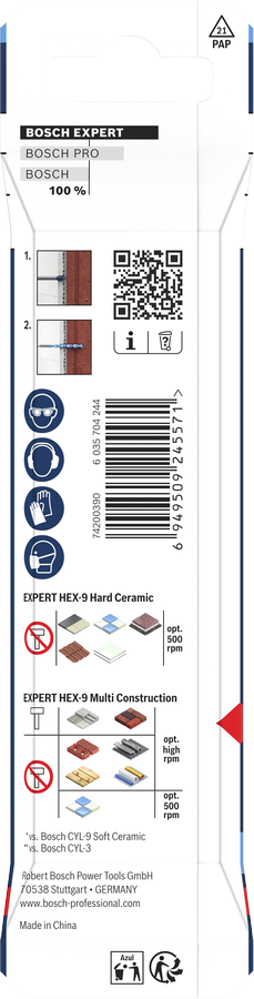 Bộ EXPERT HEX-9 Hard Ceramic và Multi Construction