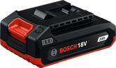 Bộ pin Bosch GBA18V-20 2Ah.