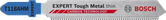 Lưỡi cưa lọng Bosch EXPERT Tough Metal T118AHM, răng cacbua.