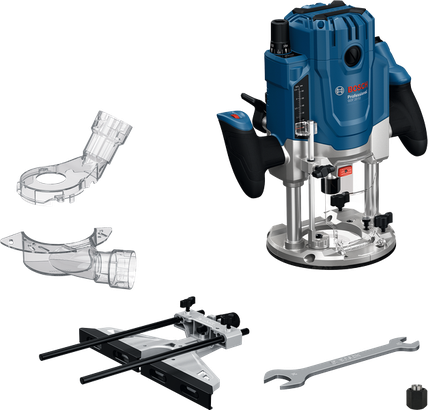 GOF 20-12 Máy phay Bosch GOF 20-12 có chức năng điều chỉnh độ sâu.
