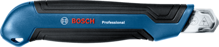 Dao rọc giấy có cán màu xanh và đen.