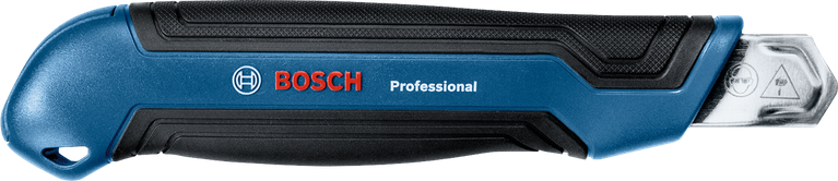 Dao rọc giấy có cán màu xanh và đen.