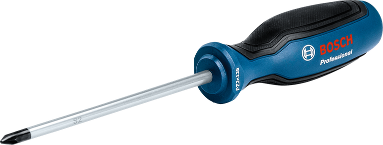 Tua vít Bosch PZ2x125 với tay cầm tiện dụng.