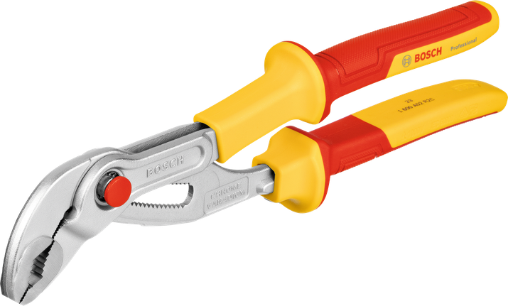 Kìm bơm nước Bosch VDE 250 mm bằng thép crom vanadi.