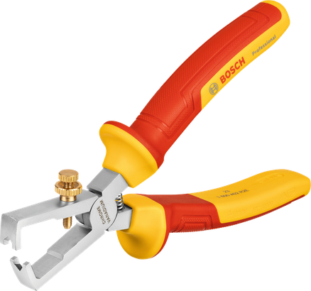 Kìm tuốt dây điện đa năng Bosch VDE 160 mm.