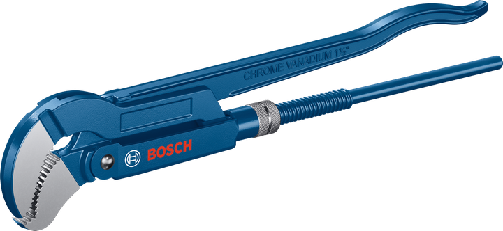 Cờ lê góc ống vệ sinh Bosch 45° bằng thép crom vanadi.