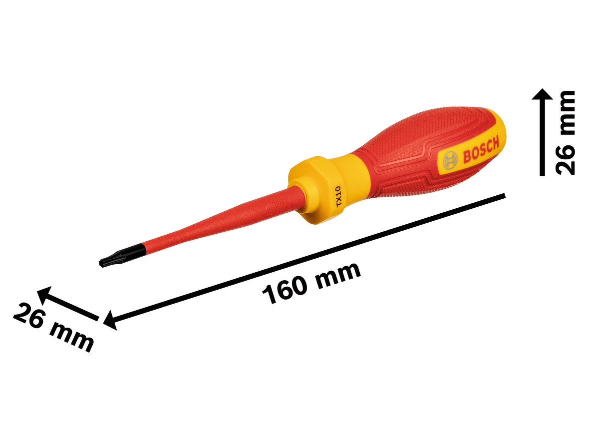 Tua vít VDE TX10x75 mm chuyên nghiệp