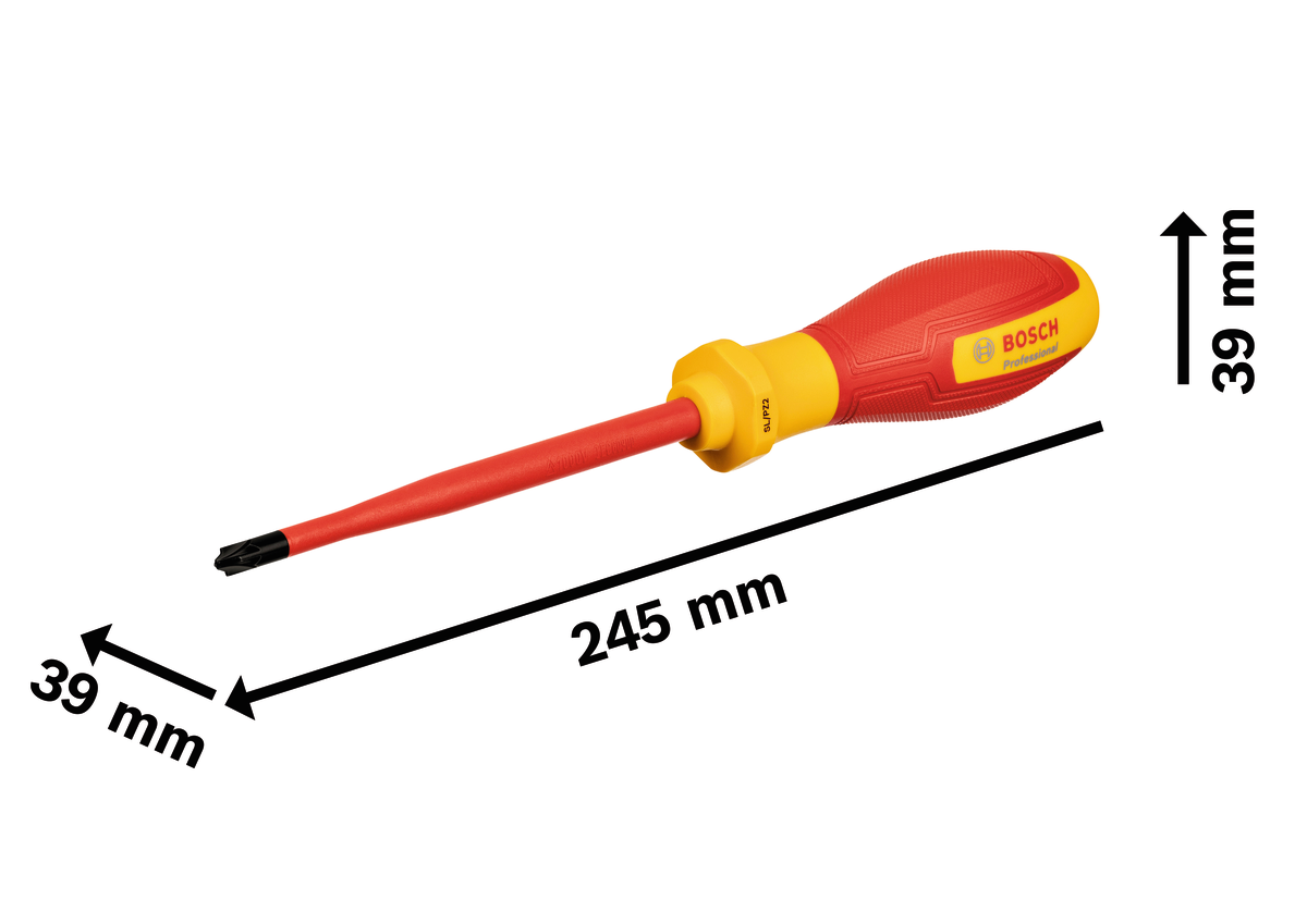 Tua vít VDE SL/PZ2x125 mm chuyên nghiệp