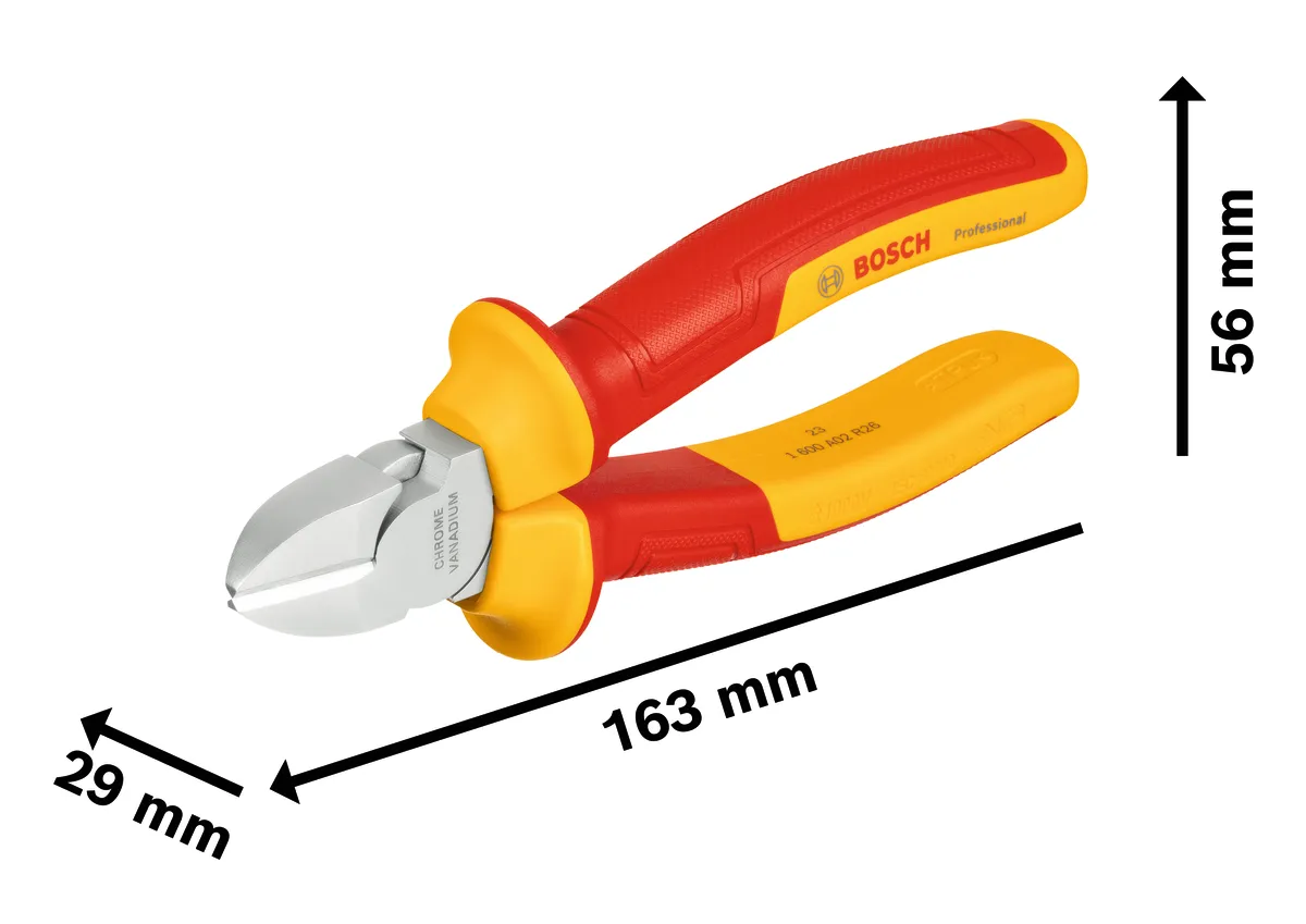 Kìm cắt cạnh chéo cách điện VDE 160 mm Professional