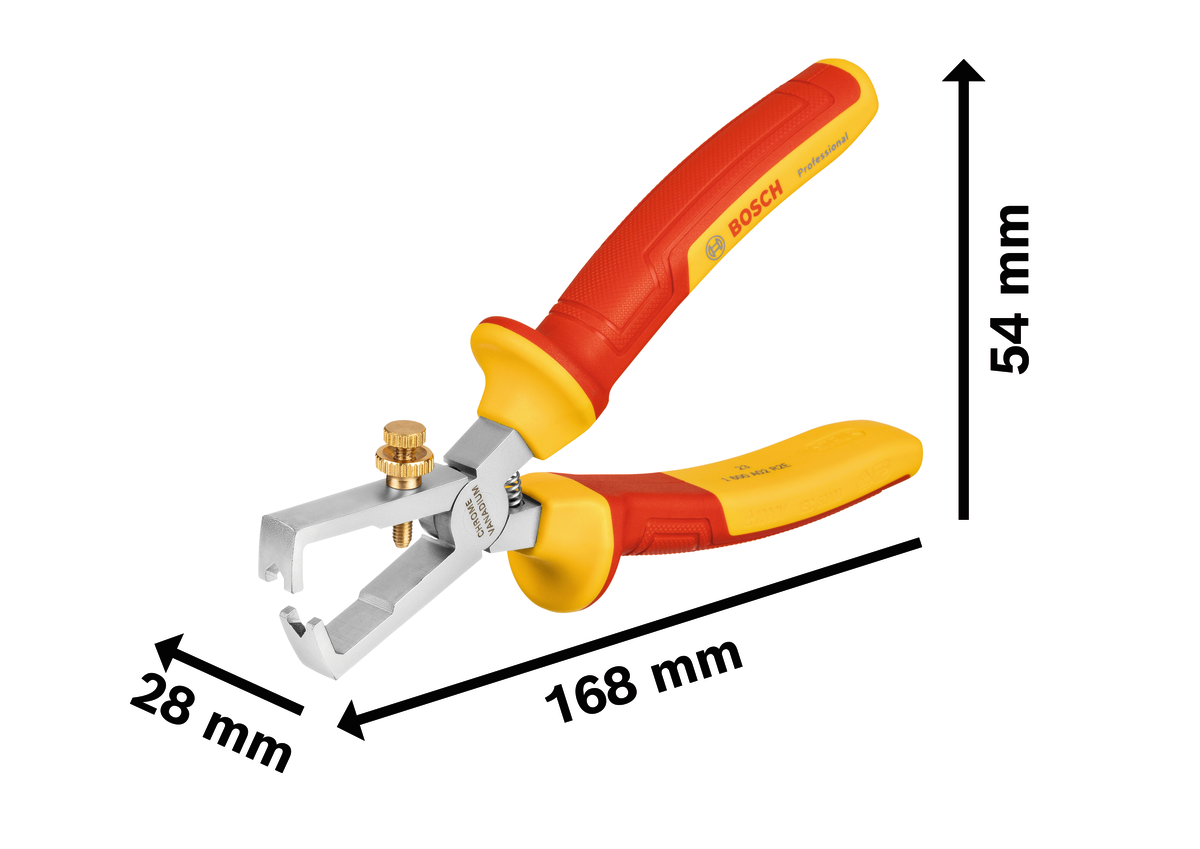 Kìm tước dây đa năng VDE 160 mm chuyên nghiệp
