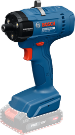 Máy vặn vít dùng pin Bosch ISR 18V-50 E với khe cắm pin 2Ah.