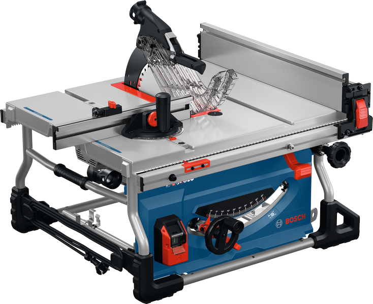 Máy cưa bàn Bosch GTS100-254 có thể điều chỉnh góc.