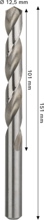 Mũi khoan xoắn Bosch PRO Metal HSS-G 12,5 mm.