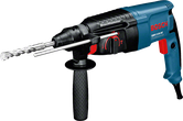 Máy khoan búa Bosch GBH 2-26 DE sử dụng mũi khoan SDS plus.