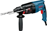 Máy khoan búa Bosch GBH 2-26 DE sử dụng mũi khoan SDS plus.