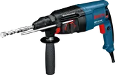 Máy khoan búa quay Bosch GBH 2-26 DRE có tay cầm bên hông.