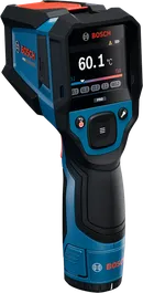 Máy dò nhiệt Bosch GIS 800 có màn hình hiển thị kỹ thuật số.