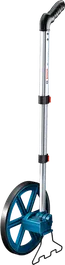 Bánh xe đo Bosch GWM 29 có tay cầm tiện dụng.