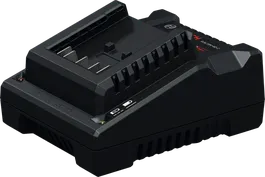 Bộ sạc pin Bosch GAL 18V-40 có đèn báo trạng thái.