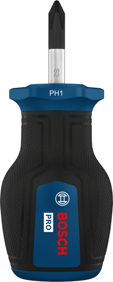 Tua vít đầu ngắn Bosch PRO PH1 x 25 mm.