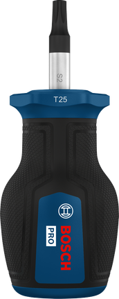 Tua vít Bosch PRO Stubby TX25 có tay cầm tiện dụng.