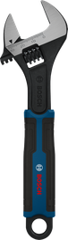 Cờ lê điều chỉnh Bosch 200 mm có hàm rộng.