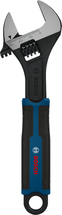Cờ lê điều chỉnh Bosch 200 mm có hàm rộng.