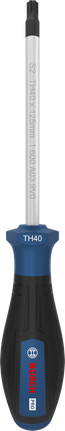 Tua vít Bosch PRO TH40 x 125 mm có tay cầm tiện dụng.