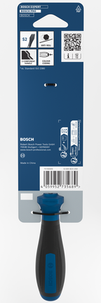Tua vít Bosch PRO SL 1.0 x 4.5 x 125 mm với tay cầm chống lăn.