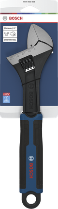 Cờ lê điều chỉnh Bosch 300 mm với phạm vi điều chỉnh 0-42 mm.