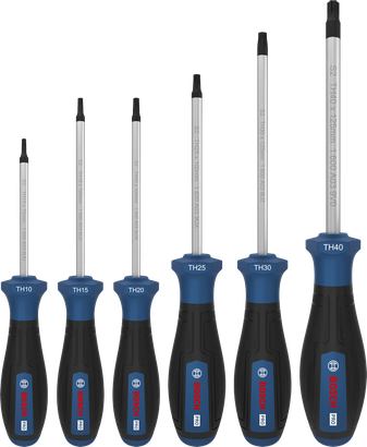 Bộ tua vít PRO Torx Security, 6 chi tiết