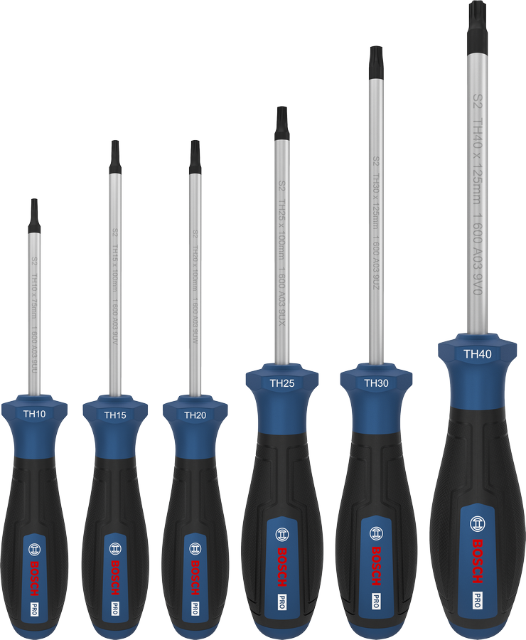 Bộ tua vít PRO Torx Security, 6 chi tiết