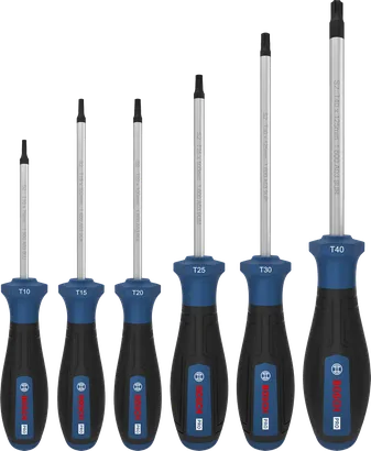 Bộ tua vít PRO Torx, 6 chi tiết
