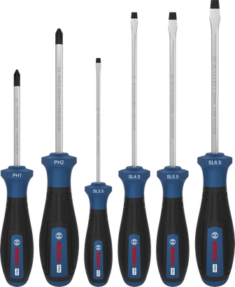 Bộ tua vít PRO PH/SL, 6 chi tiết