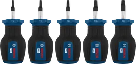 Bộ tua vít ngắn Bosch PRO TX 5 chi tiết với cán S2.