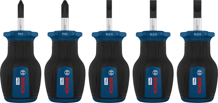 Bộ tua vít ngắn Bosch PRO PH/SL, cán S2.