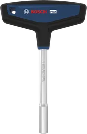 Tua vít đầu chữ T Bosch PRO với tay cầm tiện dụng.