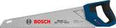 Cưa tay Bosch 500 mm, 7 răng/inch, dùng để cắt gỗ.