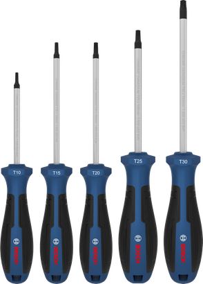 Bộ tua vít Torx, 5 chi tiết