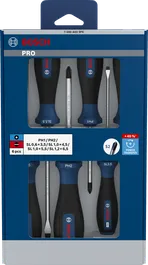 Bộ tua vít Bosch PRO PH/SL 6 chi tiết với cán S2.