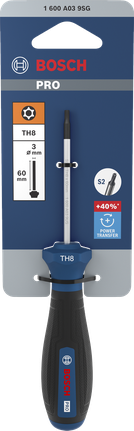 Tua vít Bosch PRO TH8 với lưỡi S2 60 mm.