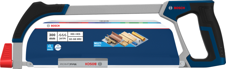 Cưa tay Bosch 300 mm dùng để cắt nhiều loại vật liệu.