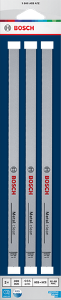 Bộ lưỡi cưa Bosch 300 mm, lưỡi lưỡng kim, 32 răng/inch.